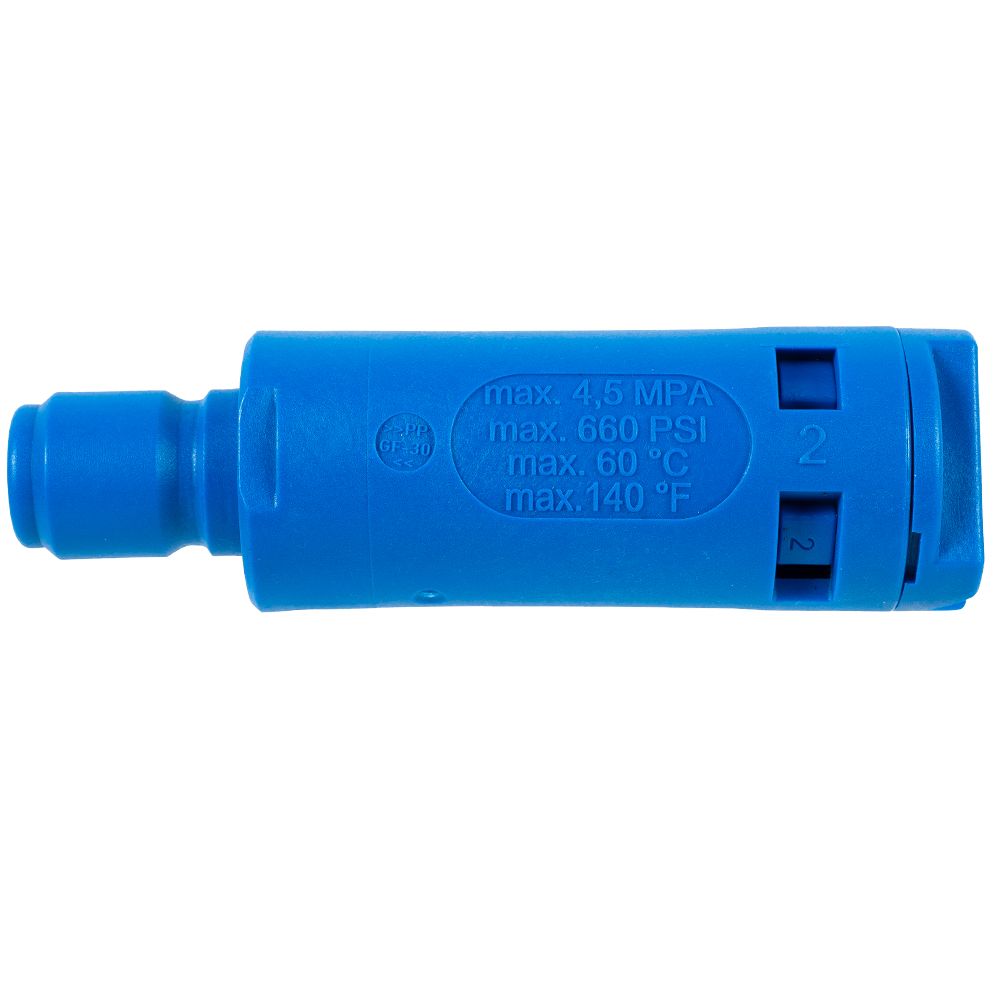 ST3100 Blue Plastic QR Foam Nozzle 50/200