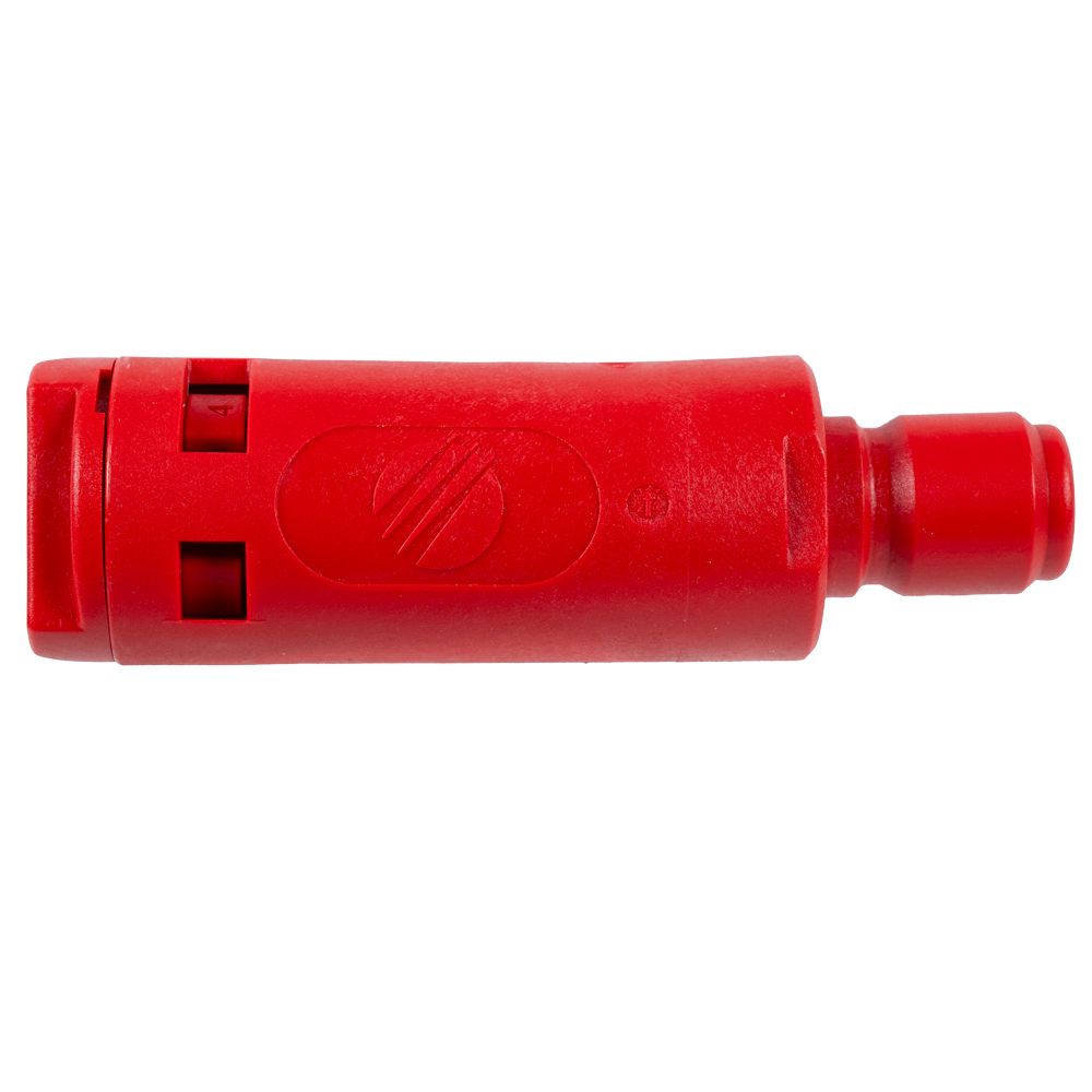 ST3100 Red Plastic QR Foam Nozzle 50/200