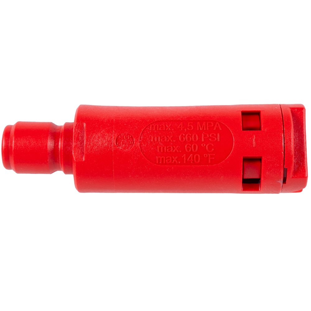 ST3100 Red Plastic QR Foam Nozzle 50/200