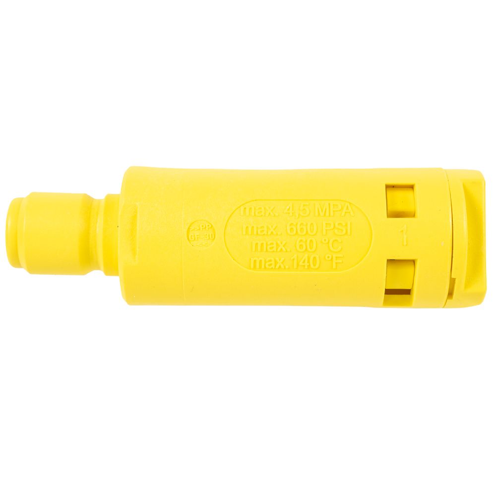 ST3100 Yellow Plastic QR Foam Nozzle 50/200