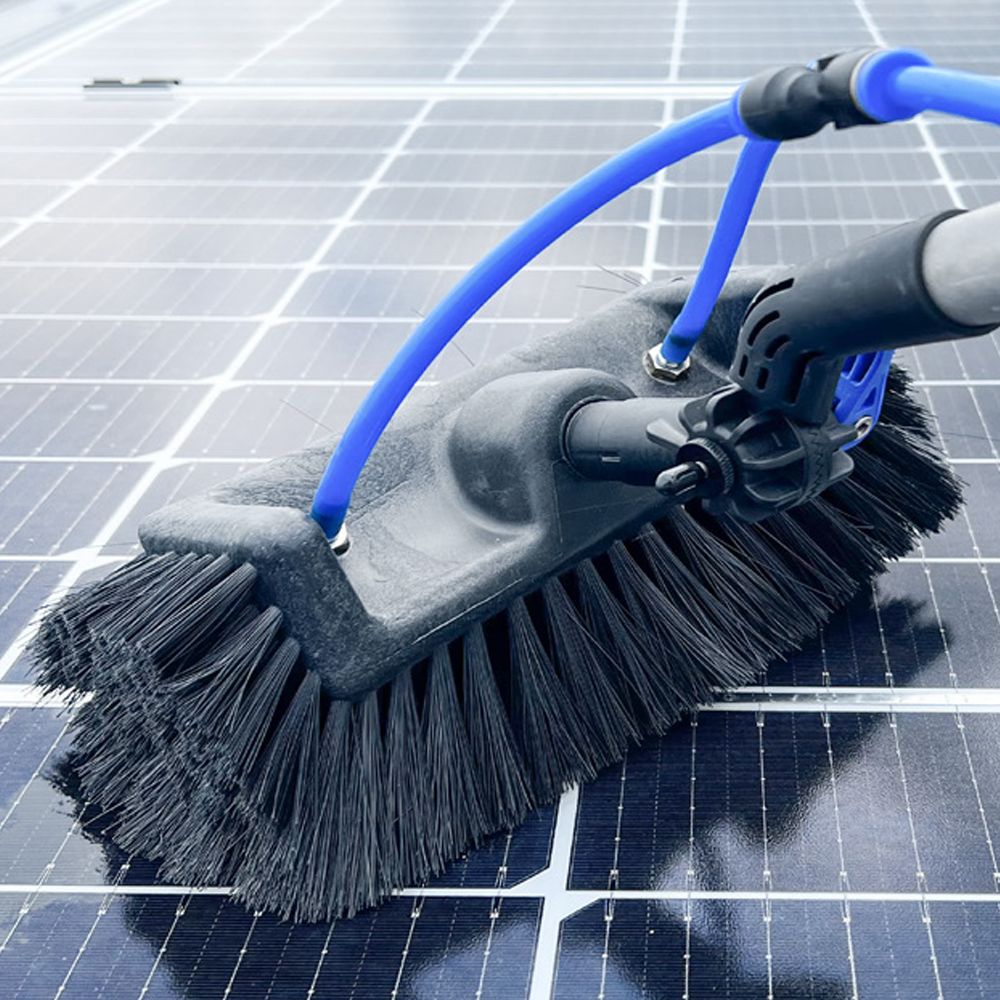 Solar Panel Wash Brush With No Filter - 6 Metre Reach
