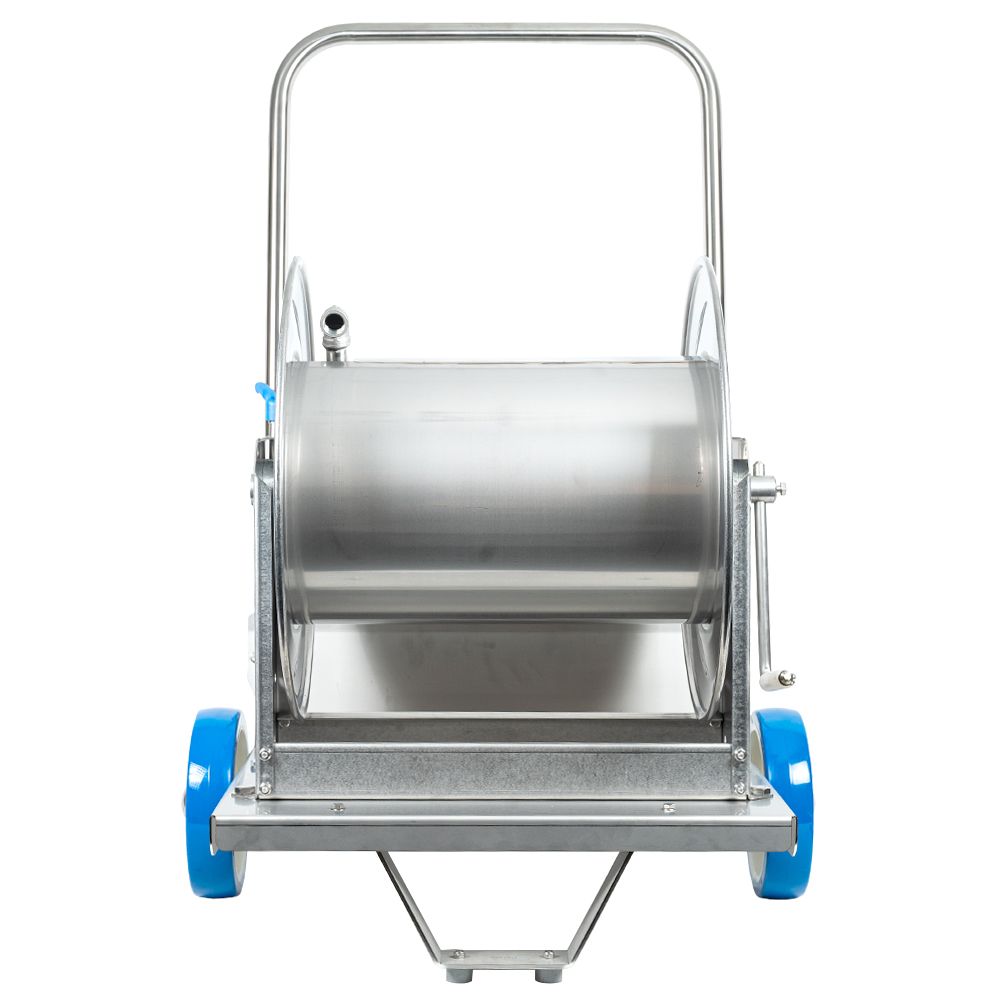 316 Stainless Steel Hose Reel Trolley – Industrial Food-Grade Washdown System