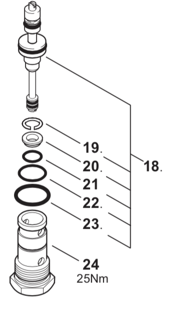Nilfisk 64314 Unloader Valve For Neptune Pump