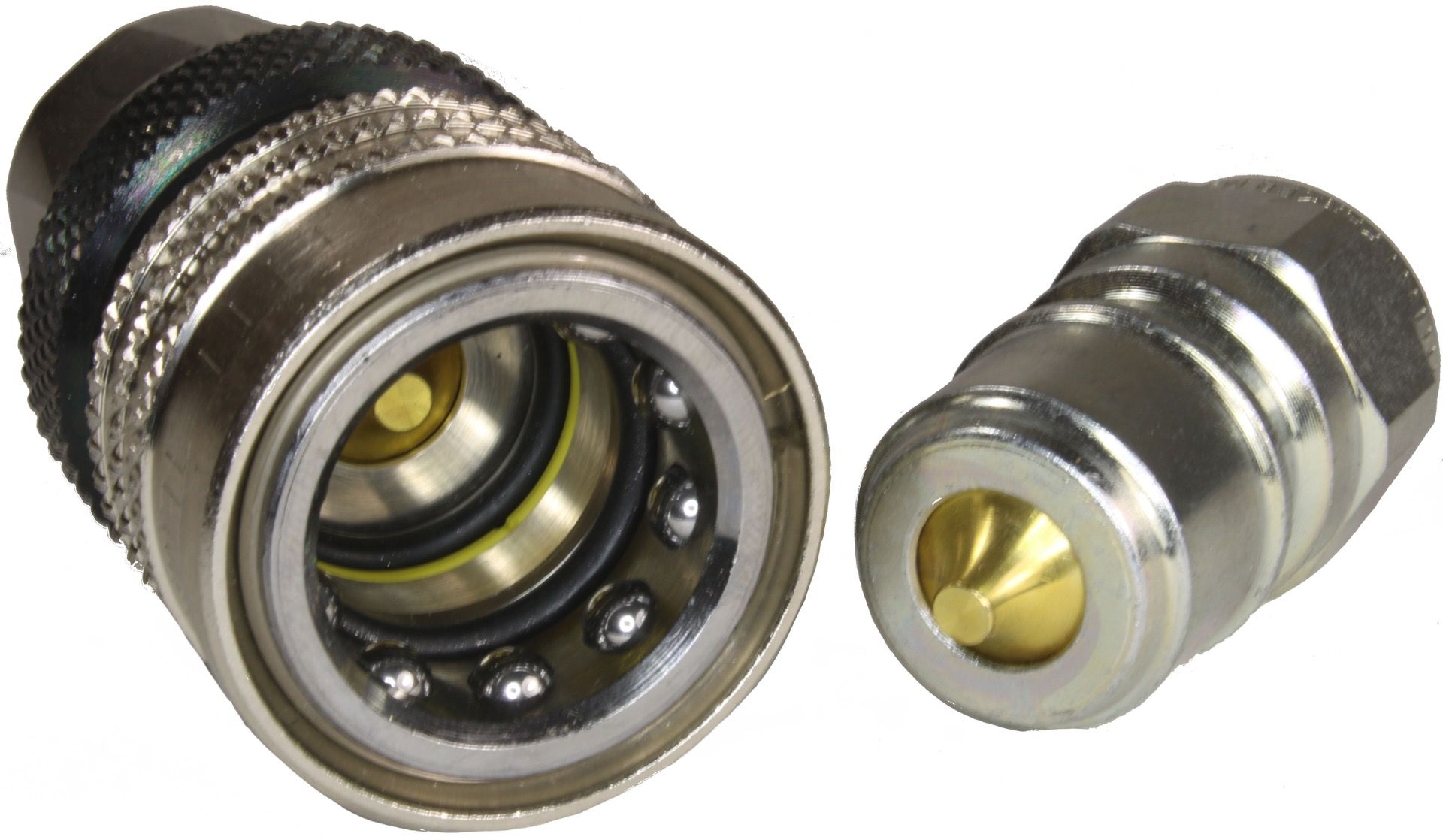 TEMA 3/8 BSP double shut off pressure washer coupling