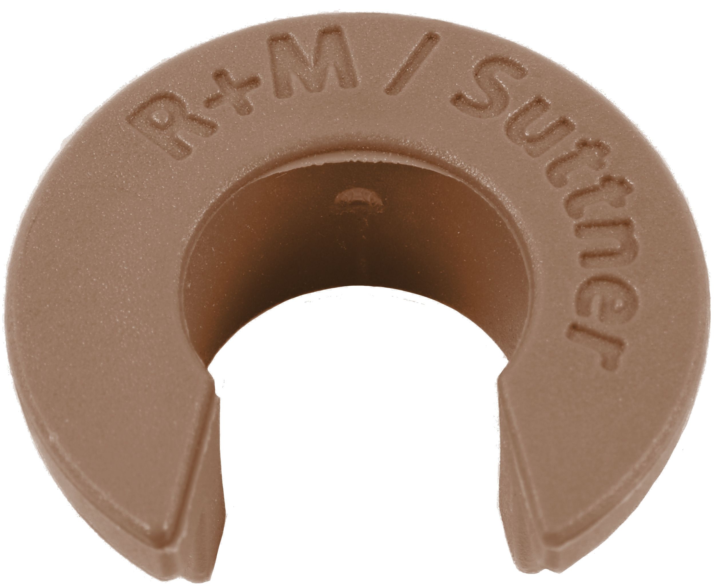 LANCE CLIP 1/4&quot; BROWN