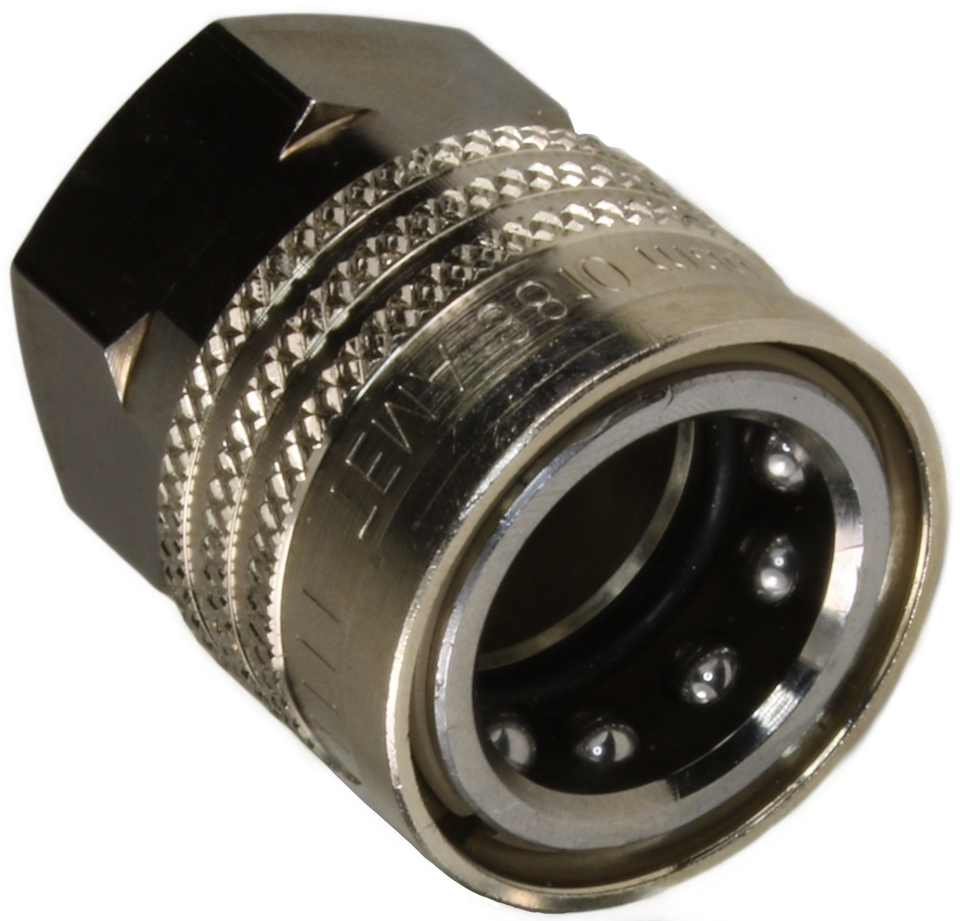 Tema quick release pressure washer couplings. 