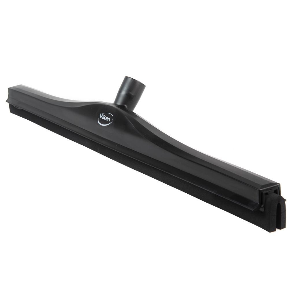 Vikan Heavy-Duty Floor Squeegee with Cellular Rubber Blade - Compatible with 1.5m Wash Pole