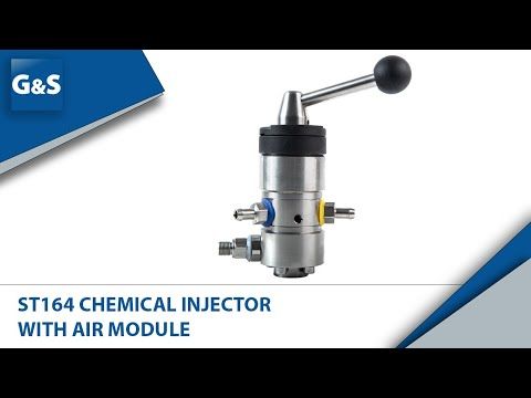 ST164 Chemical Injector with compressed air module.