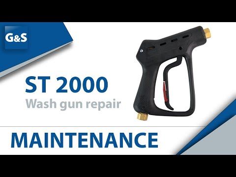 RM Suttner ST2000 wash gun repair.