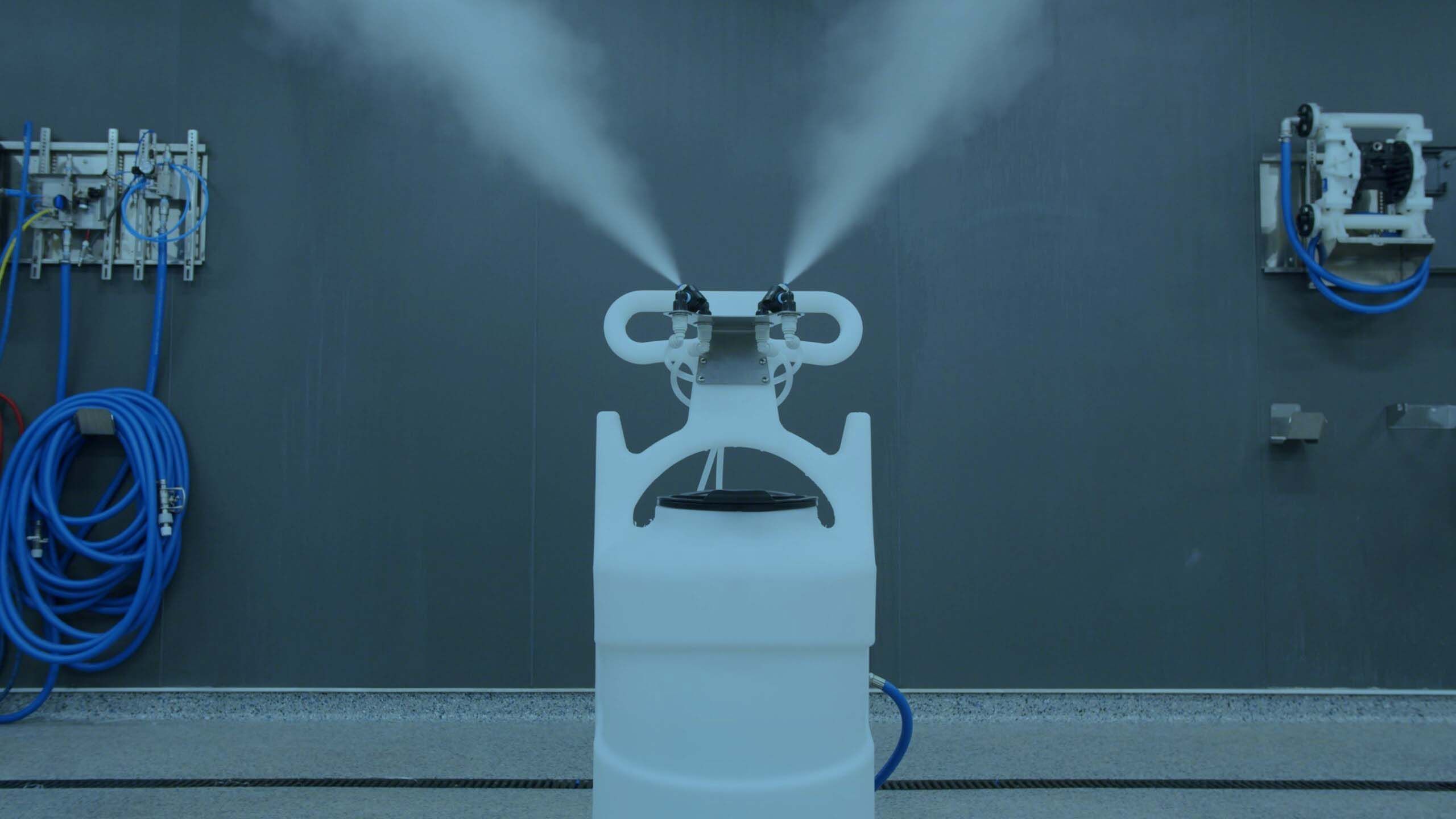 FOAMit 10 Gallon Mist Unit with 2 Nozzles and Timer – image 2