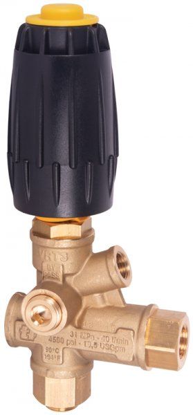 VRT3 Unloader Valve – 140 Bar, 40 LPM, Brass & Steel