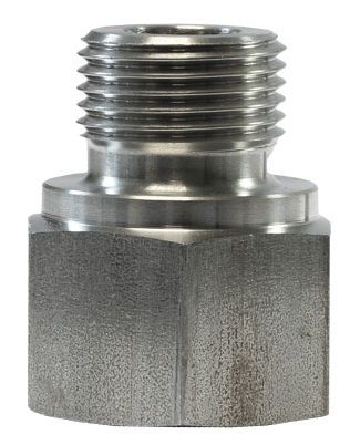Female to Male Stainless Steel Adaptor-M18 F to 3/8" M