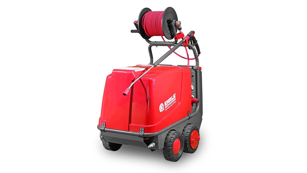 Ehrle HDE840 12kW Premium Electric Hot Pressure Washer – 400V – 140 Bar – 12 LPM – with Hose Reel – view 4