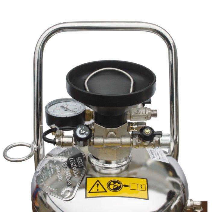 R+M Suttner Foamer with Pressure Tank 100L SS, 8 Bar – image 2