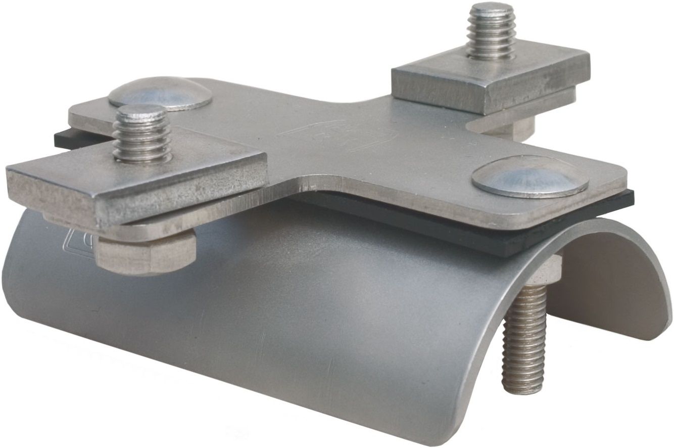 Hose Guide U-Rail End Clamp