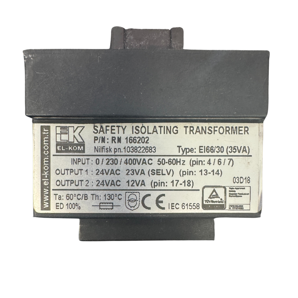 107143051 Nilfisk Transformer