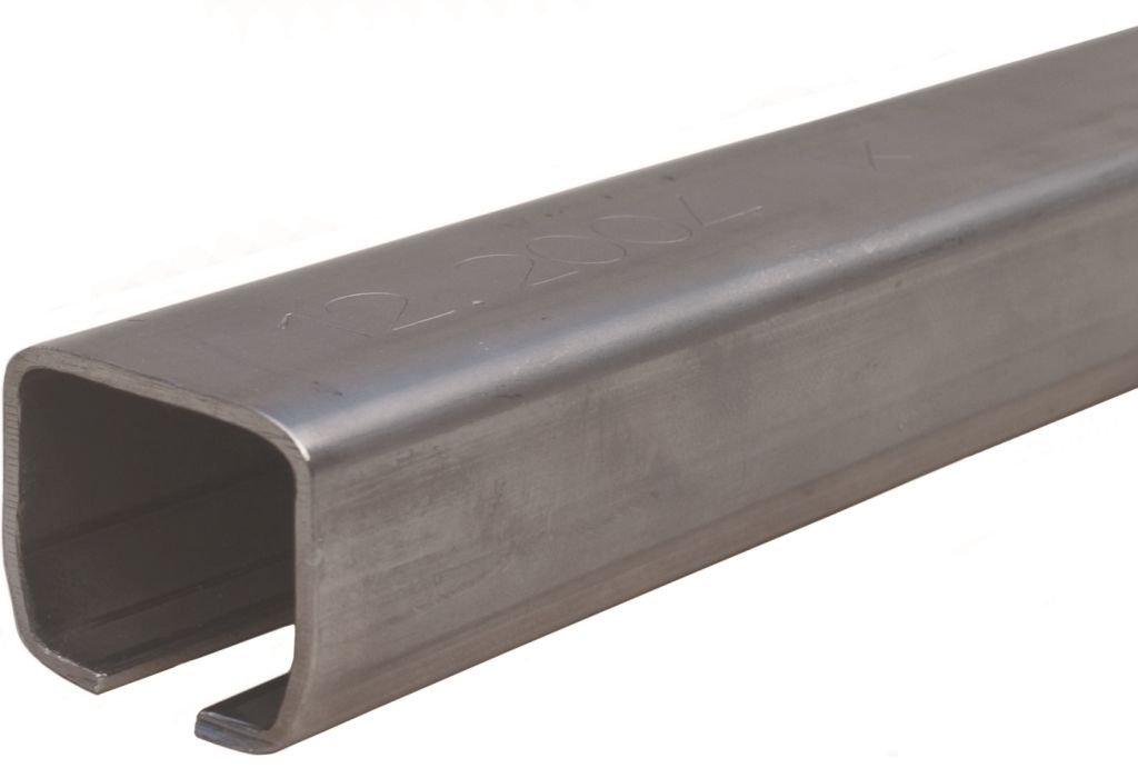 Hose Guide U-Rail 3000mm stainless steel