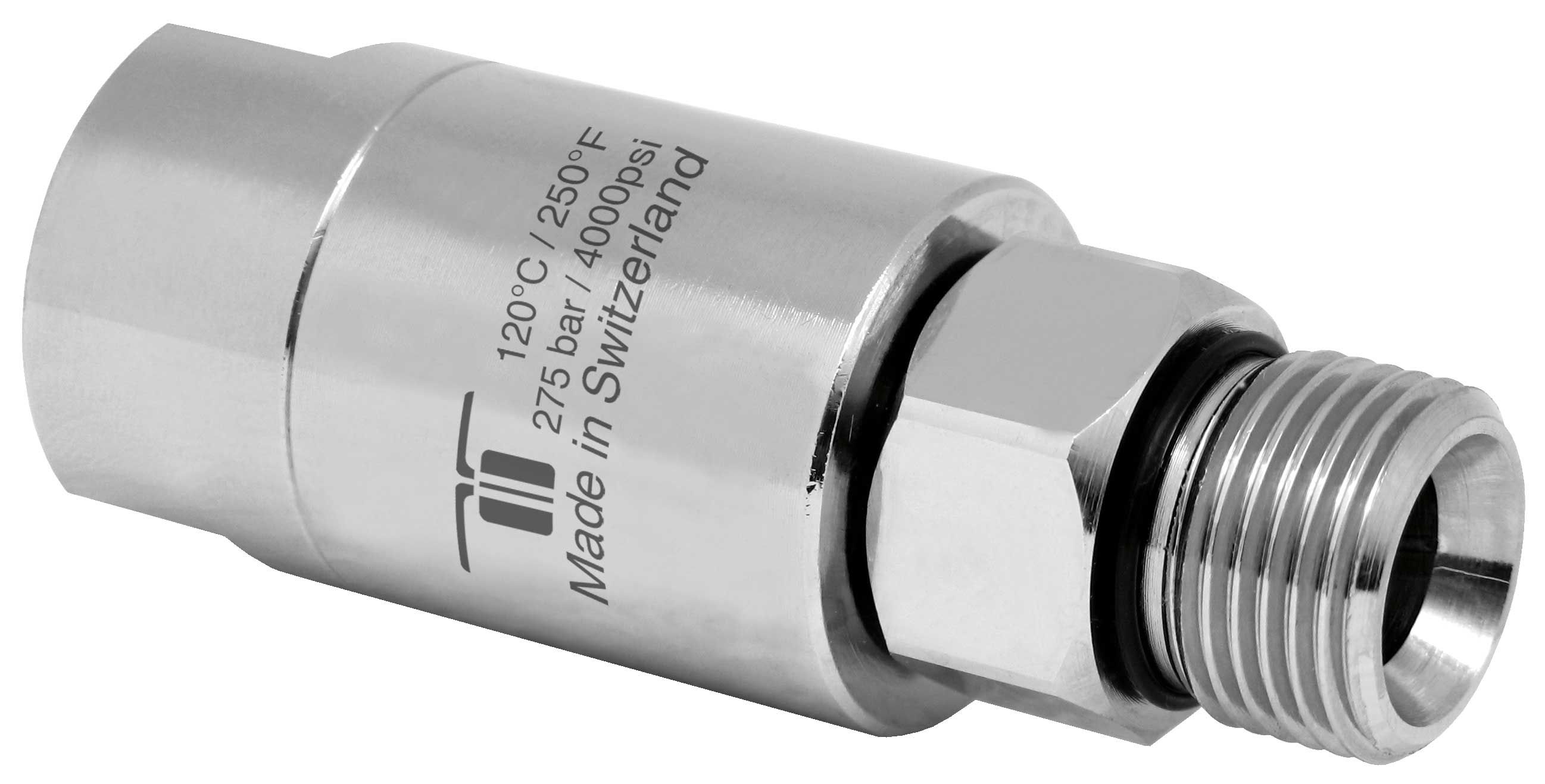 Mosmatic DGL Swivel – 3/8" BSP F x 3/8" BSP M, 275 Bar