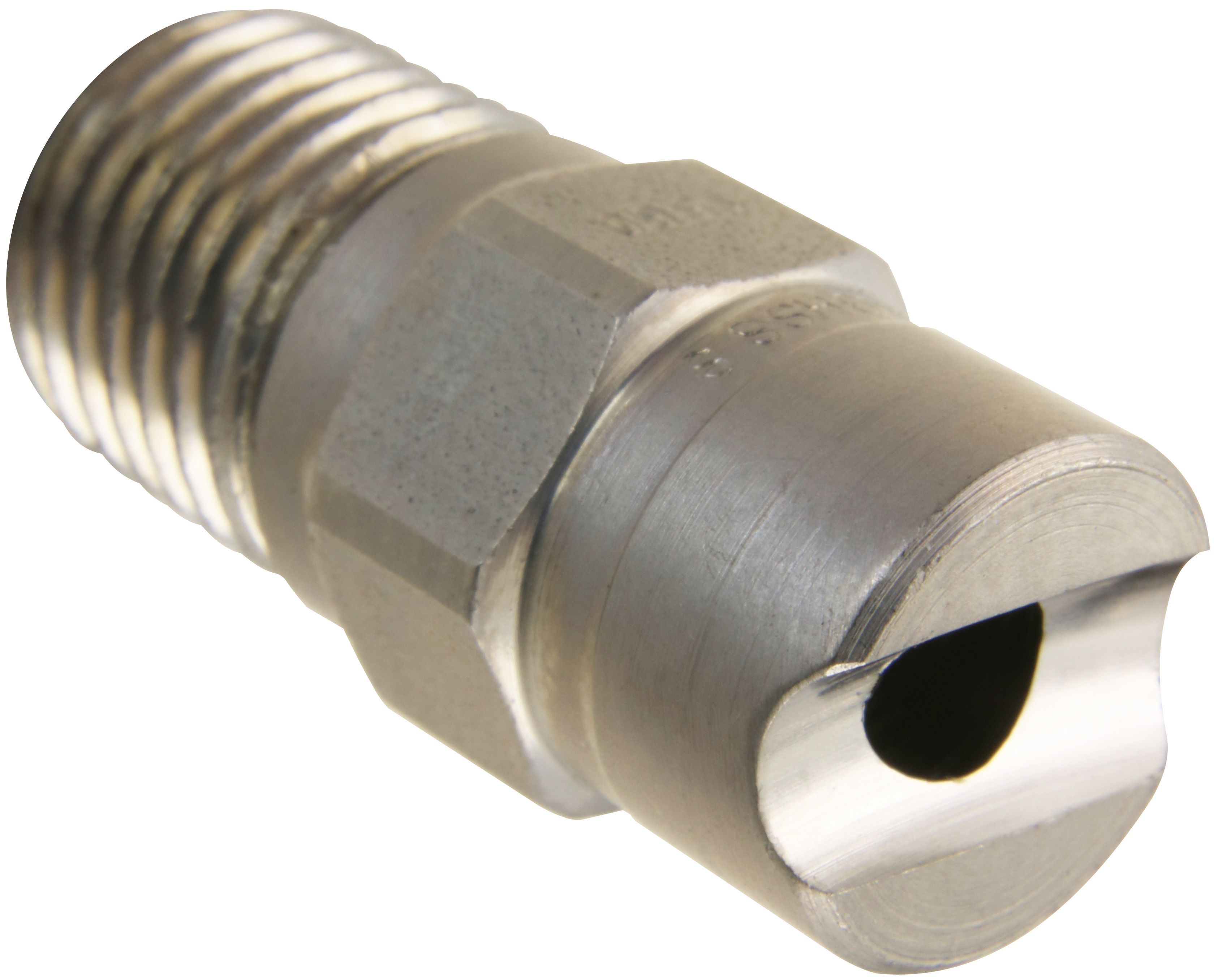 Spraying Systems High Pressure Nozzle – 1/4" MEG, 15° Fan Spray, Size 35 (Stainless Steel) – image 2