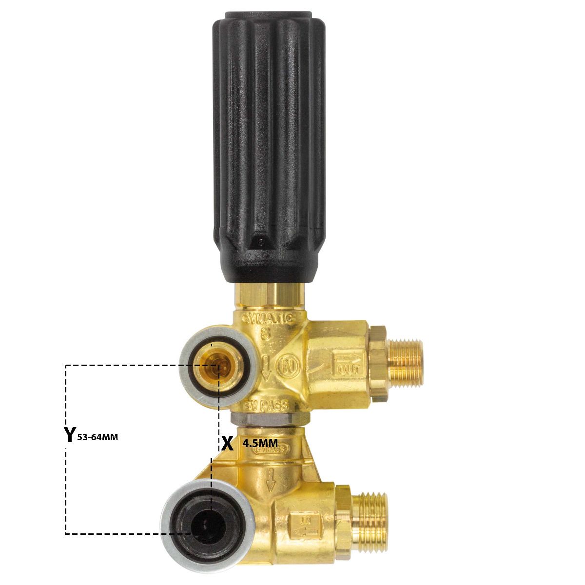 Annovi Reverberi Gymatic 3B unloader valve 250 Bar