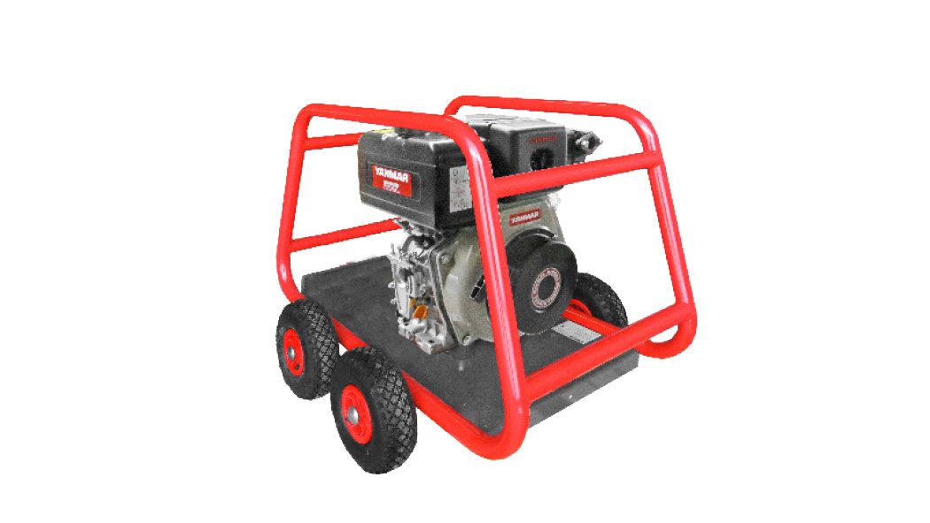 Ehrle KDD1240 Standard Diesel Cold Water Pressure Washer – 180 Bar – 16.7 LPM