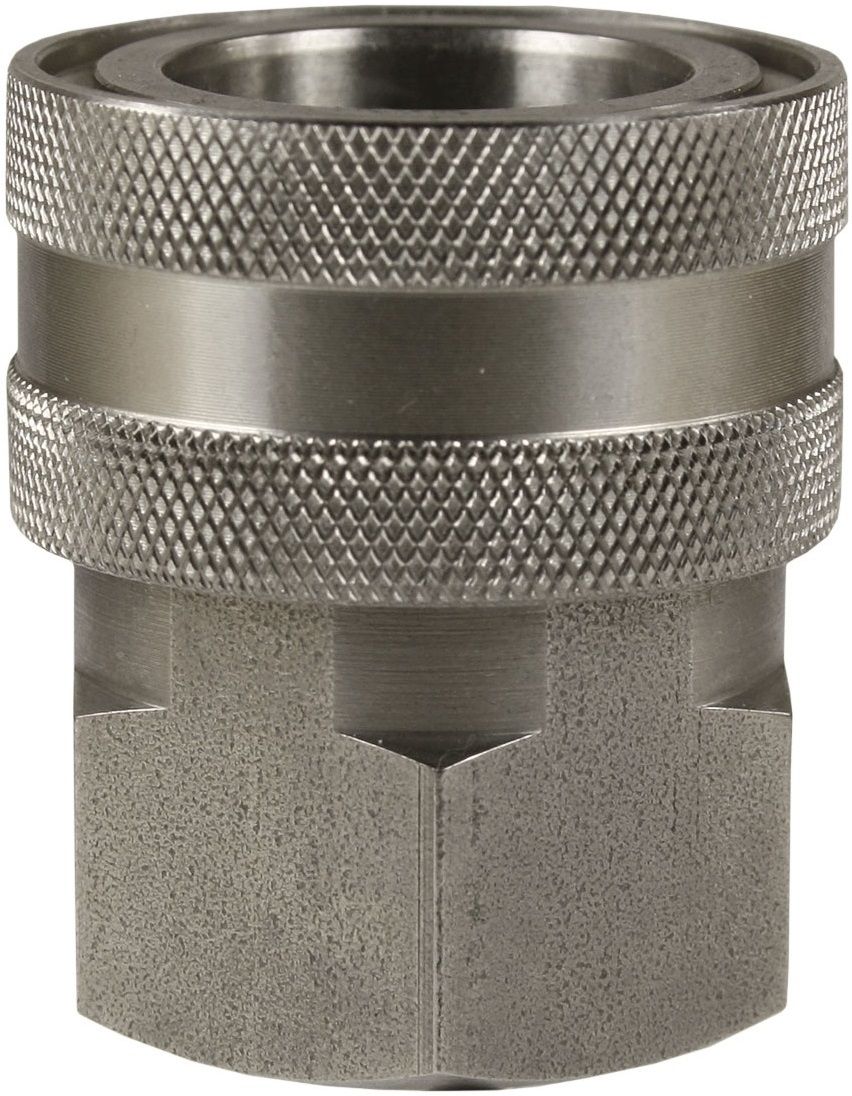 ST45 Stainless Steel Quick Release Pressure Washer Coupling-3/8" F EPDM
