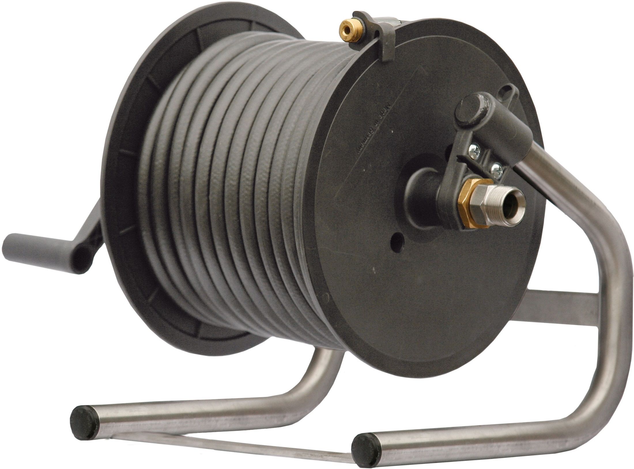 R+M Suttner ST 71 Plastic Manual Hose Reel with 15m Flexy Sewer Hose