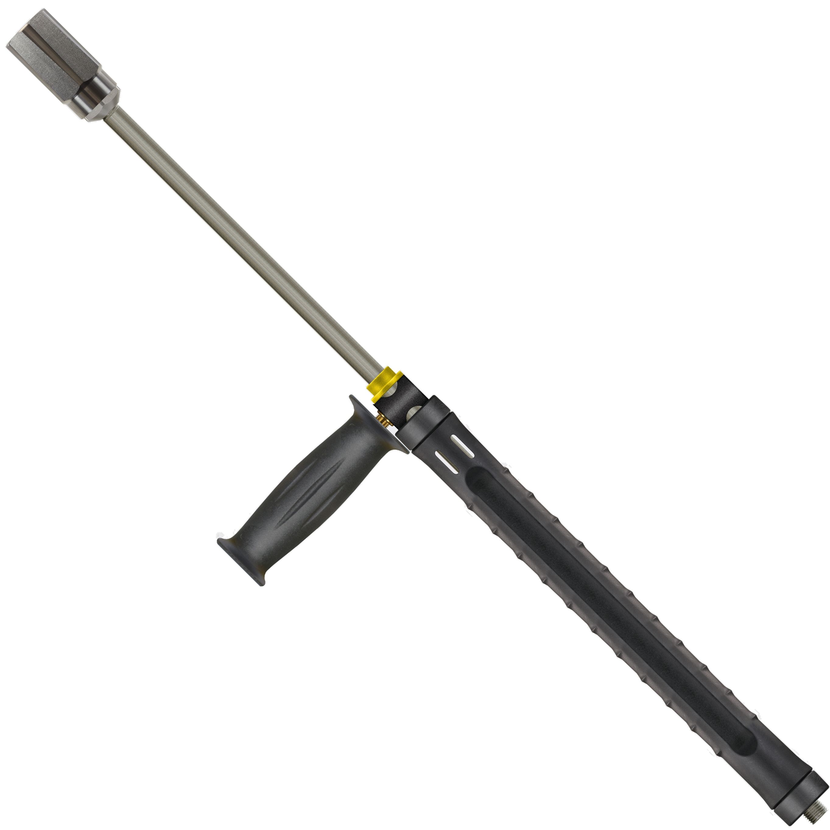 ST72.1 Foam Lance 1200mm – 2.3mm Yellow (11–15 LPM) 1/4" BSP Male – RM Suttner Stainless Steel