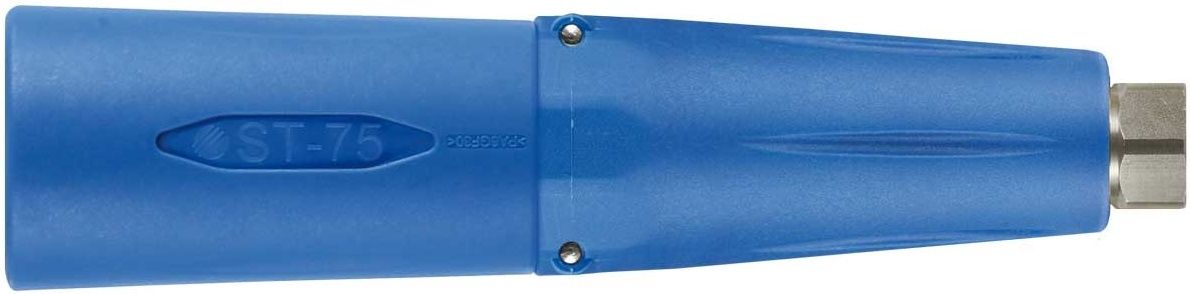 RM Suttner ST75.1 Foam Head SS 1.6mm (075) 1/4"F Blue – 350 Bar Stainless Steel