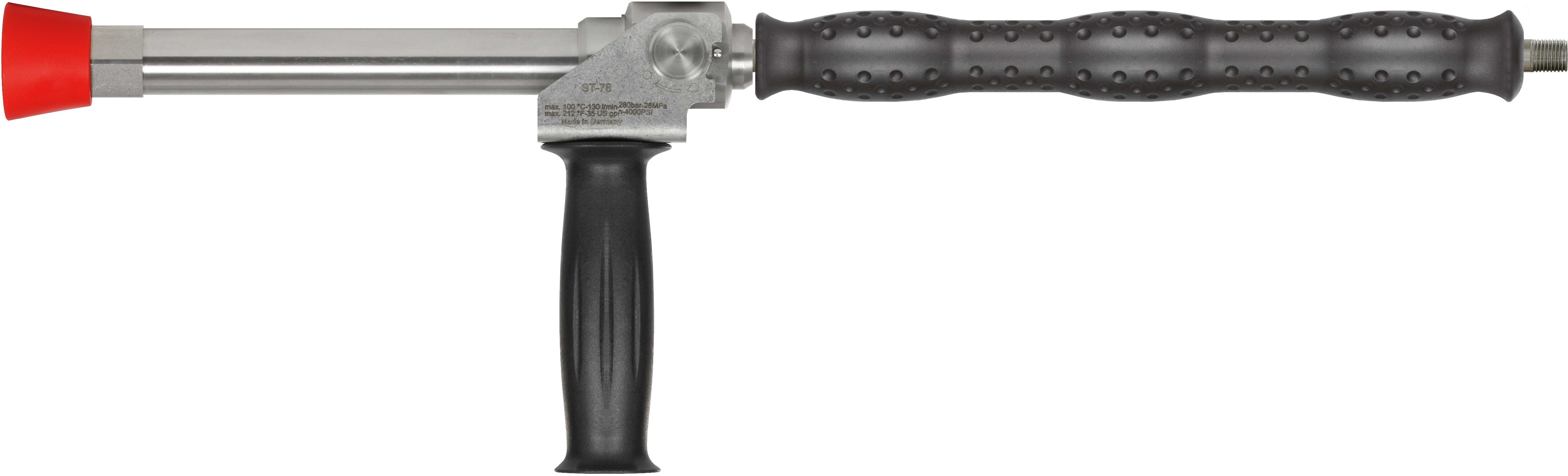 R+M Suttner Longcast Lance with Insulated Handle, 850mm, 1/4" M, Without Gun, 280 Bar