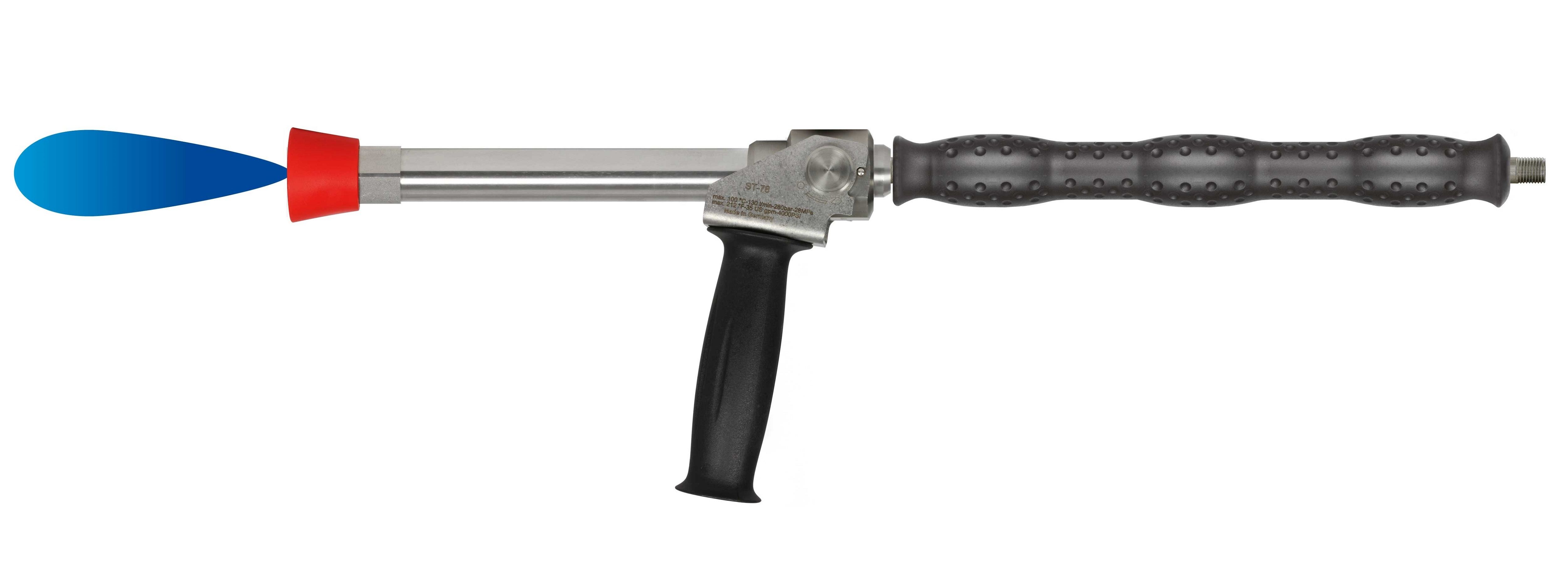 R+M Suttner Longcast Lance with Insulated Handle, 850mm, 3/8" F, with ST2300 Gun, 280 Bar – image 3