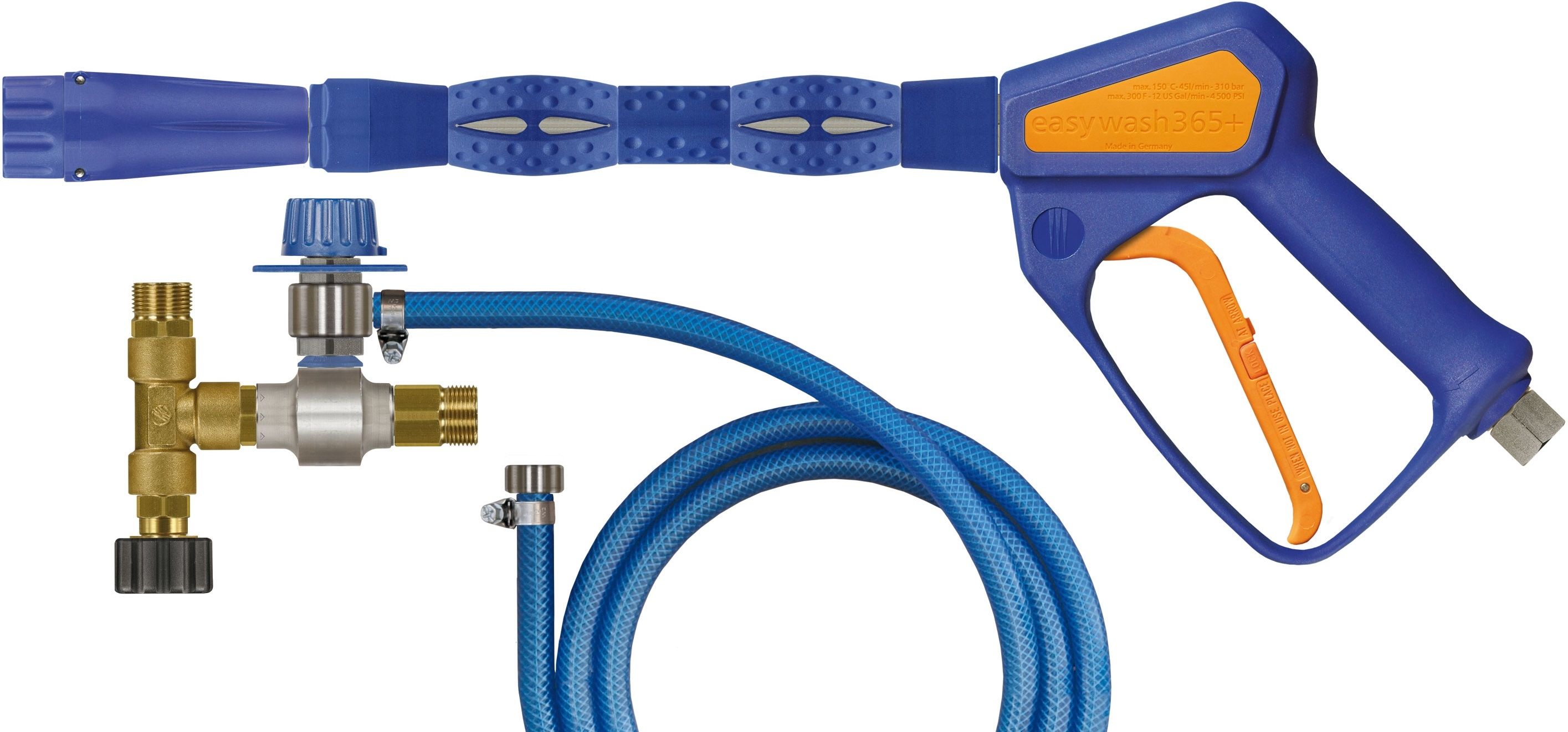 EASYWASH 365+ Foam Set – M22 Injector with Blue Foam Lance 1.9mm