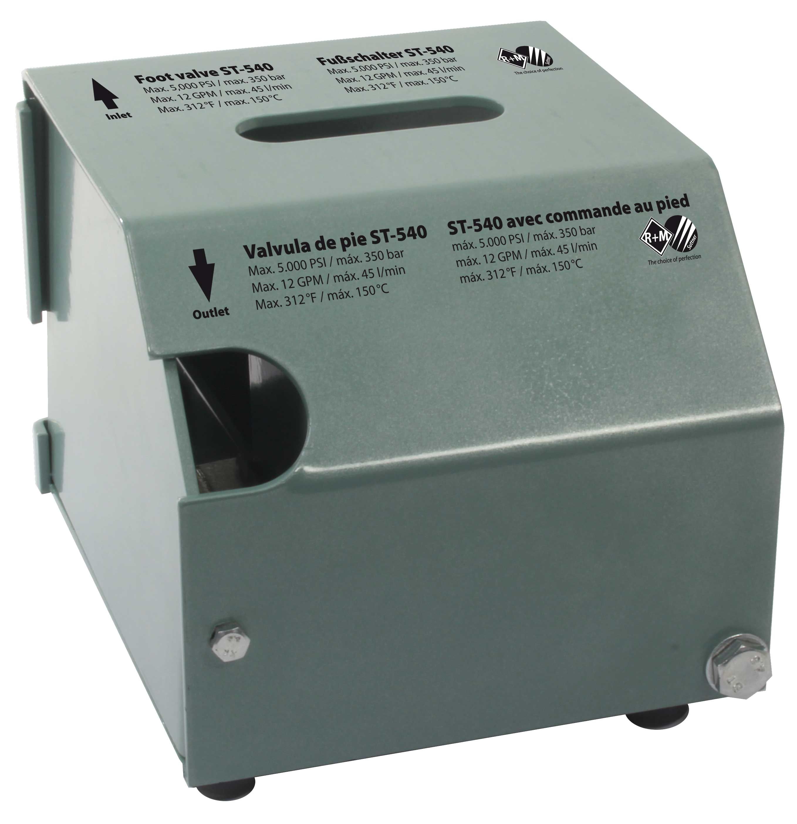 ST540 Foot Valve, Body Only