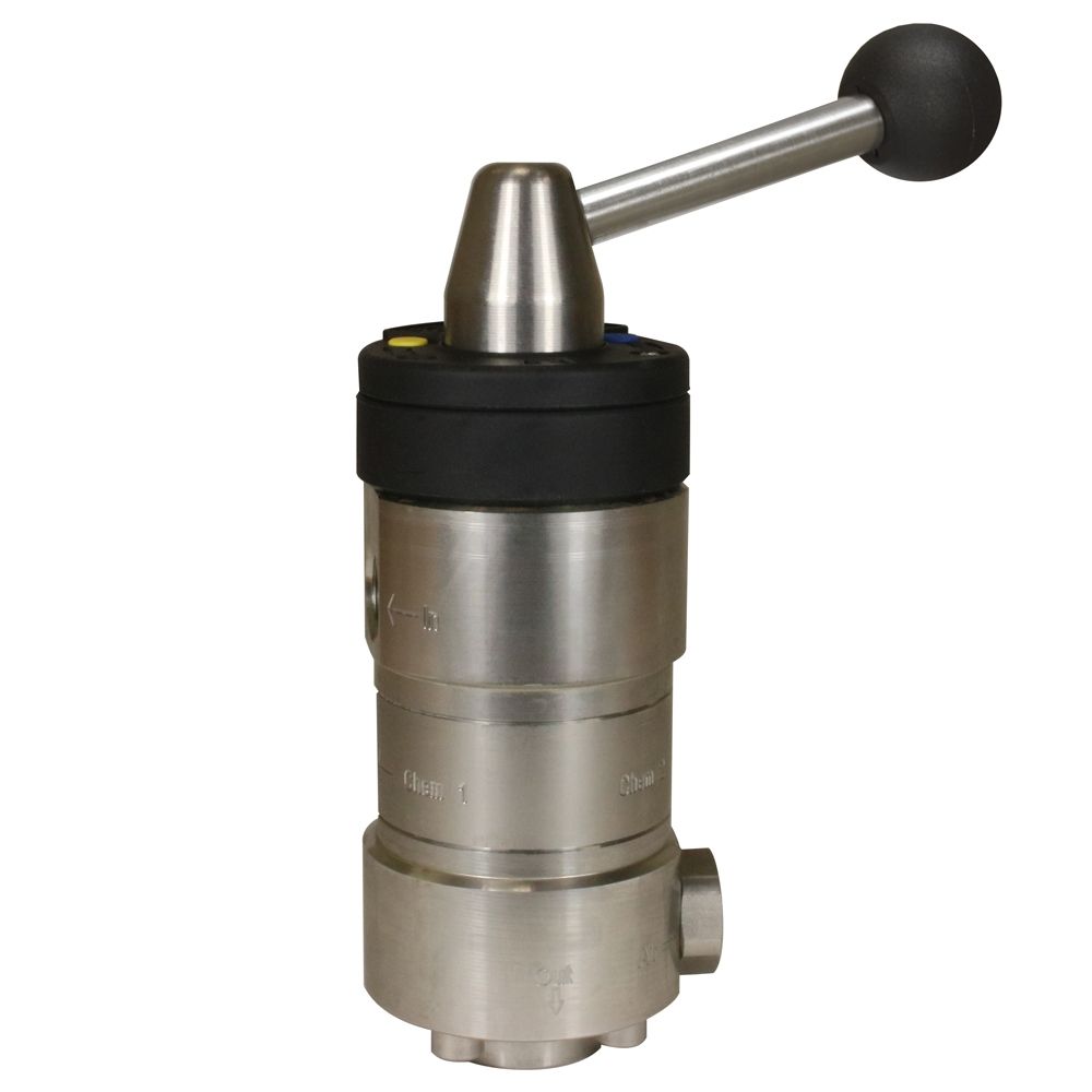 R+M Suttner ST-164 Injector, Body Only - Without nozzles, 350 Bar, 1/4" F x 1/2" F
