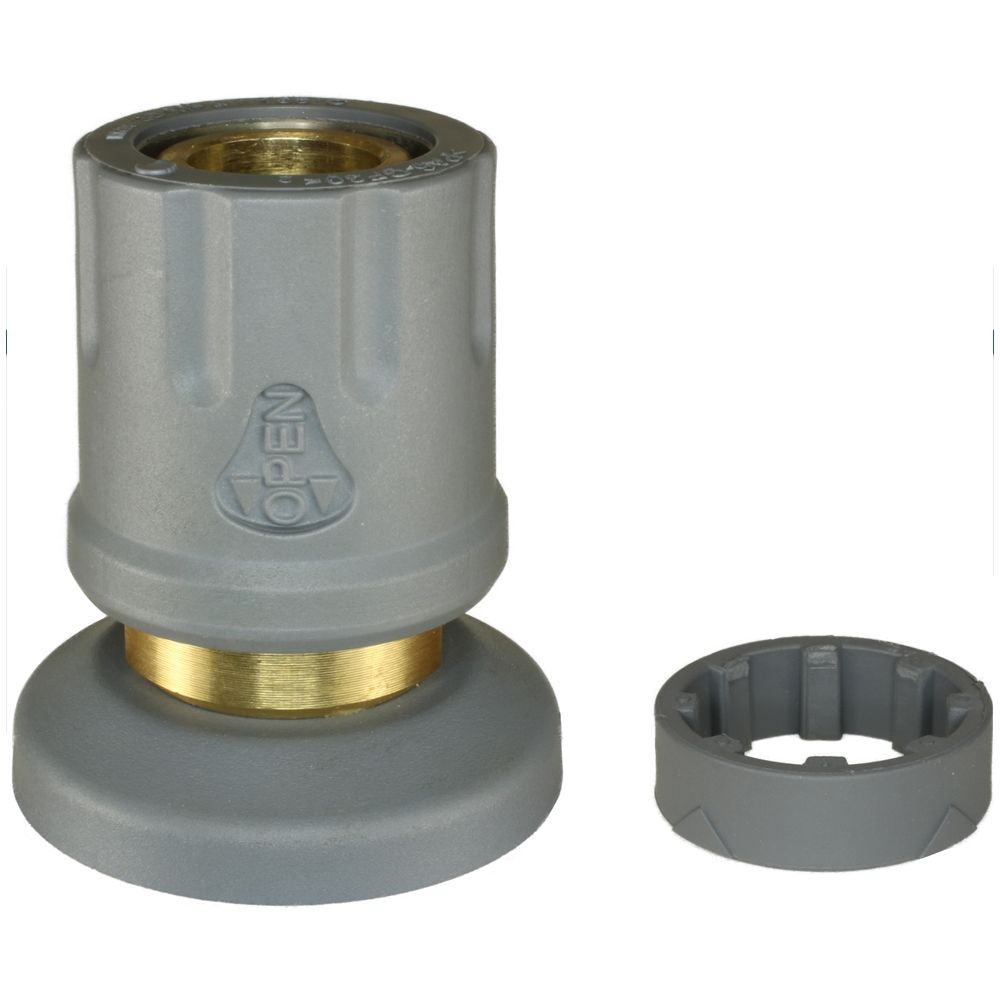 ST247 K-Lock Female Quick Release Coupling, Grey + 2 Heat Covers