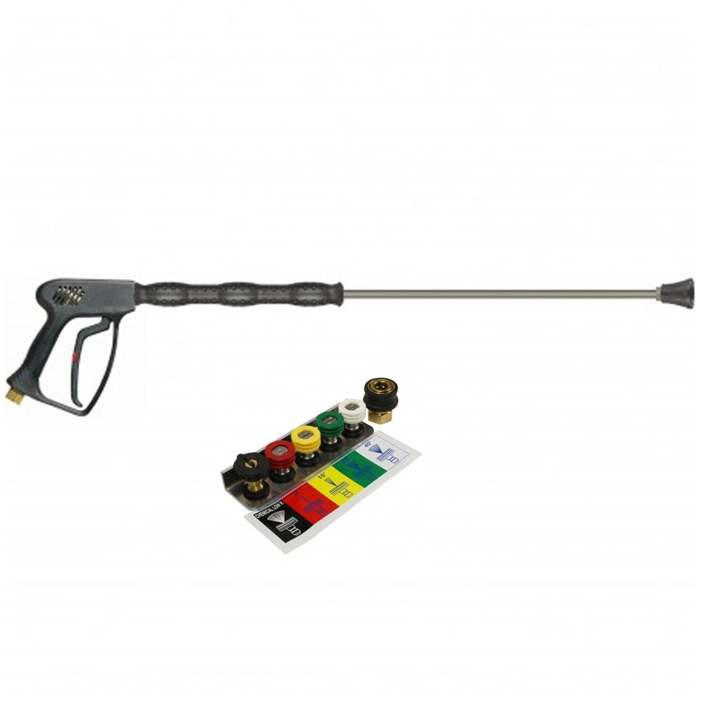 R+M Suttner Economy Gun Lance and 05 Quick Release Nozzle Set, 275 Bar, 30 LPM