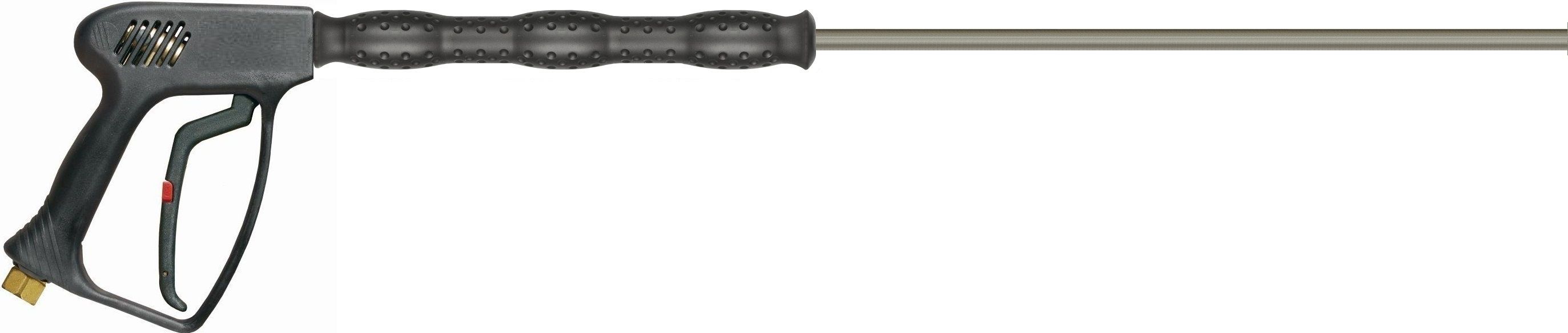Economy Gun and Lance Assembly Without Nozzle Protector, 275 Bar, 30 LPM, 3/8" F x 1/4" M