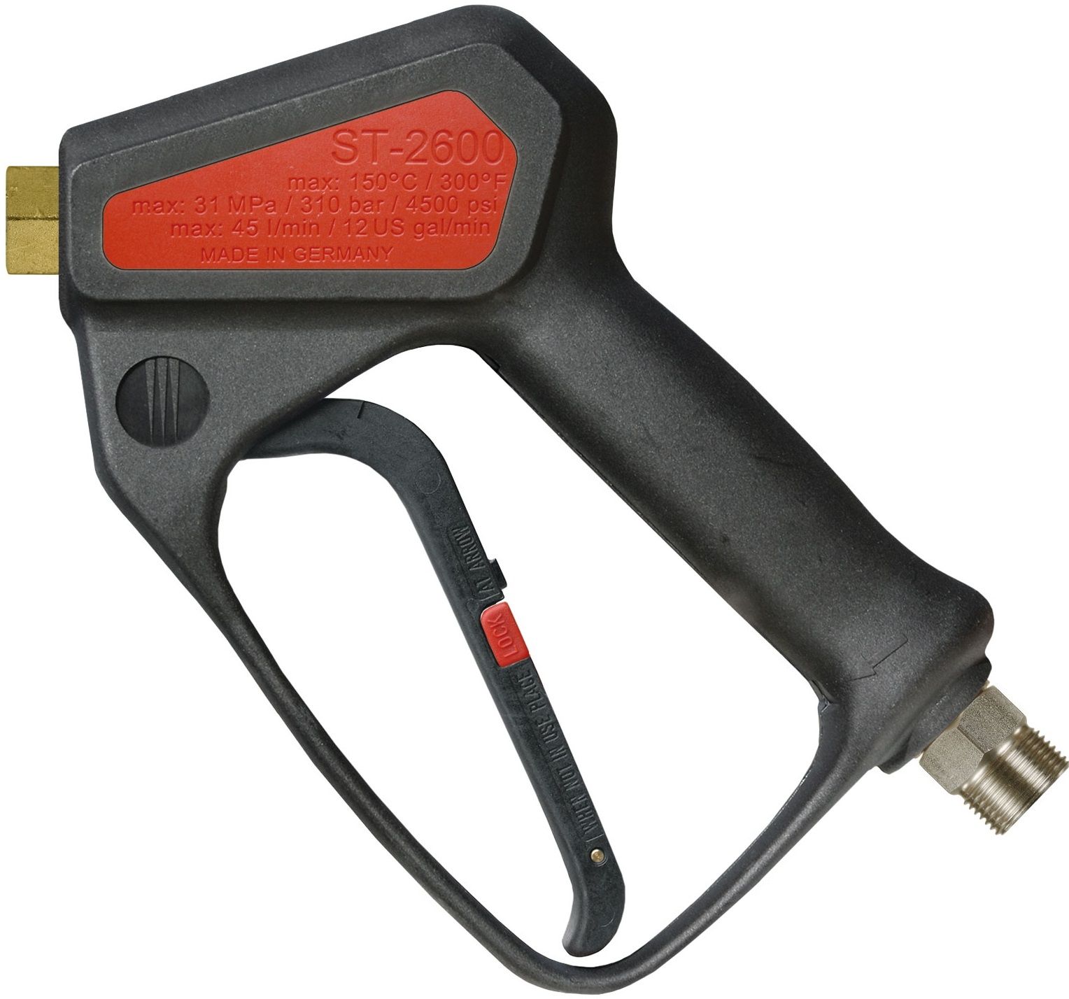 Suttner ST2600 Wash Gun, 1/4" F x M22 M Swivel