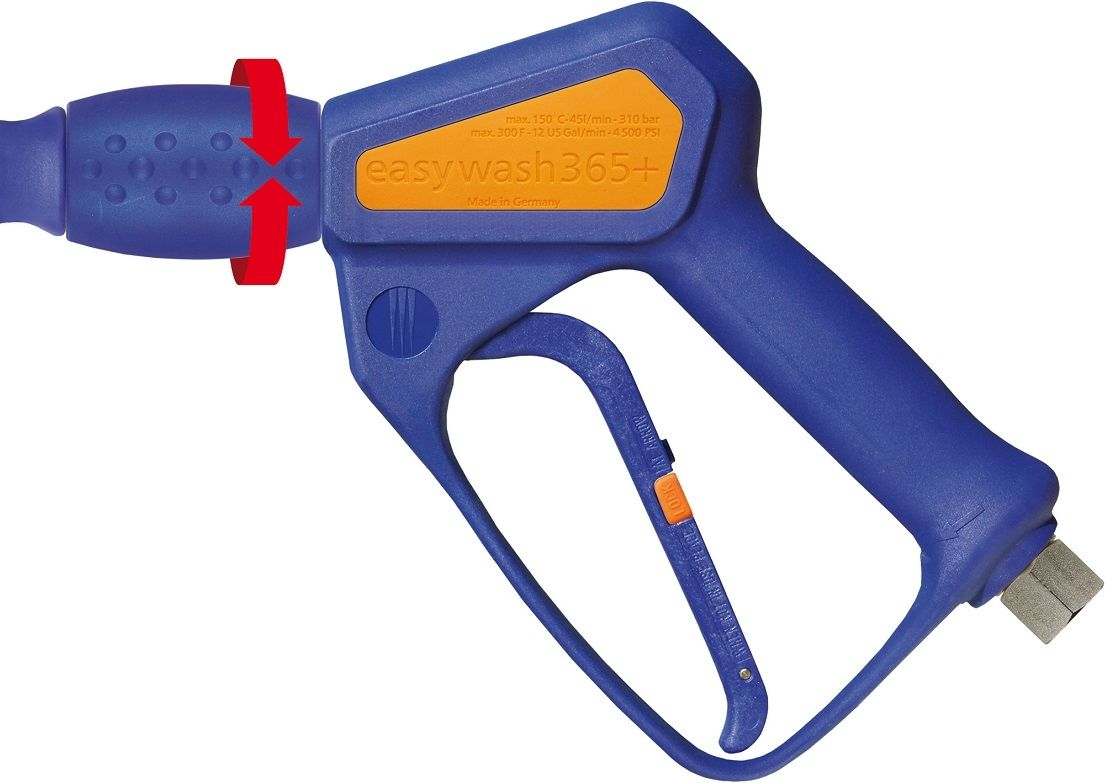 Easywash365+ Lance, 900mm, 3/8" F with Brush, Swivel, and Weep Gun – image 1