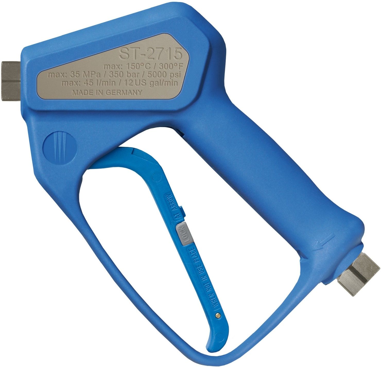 ST2715 Wash Gun SS 3/8" F x 1/4" F Blue