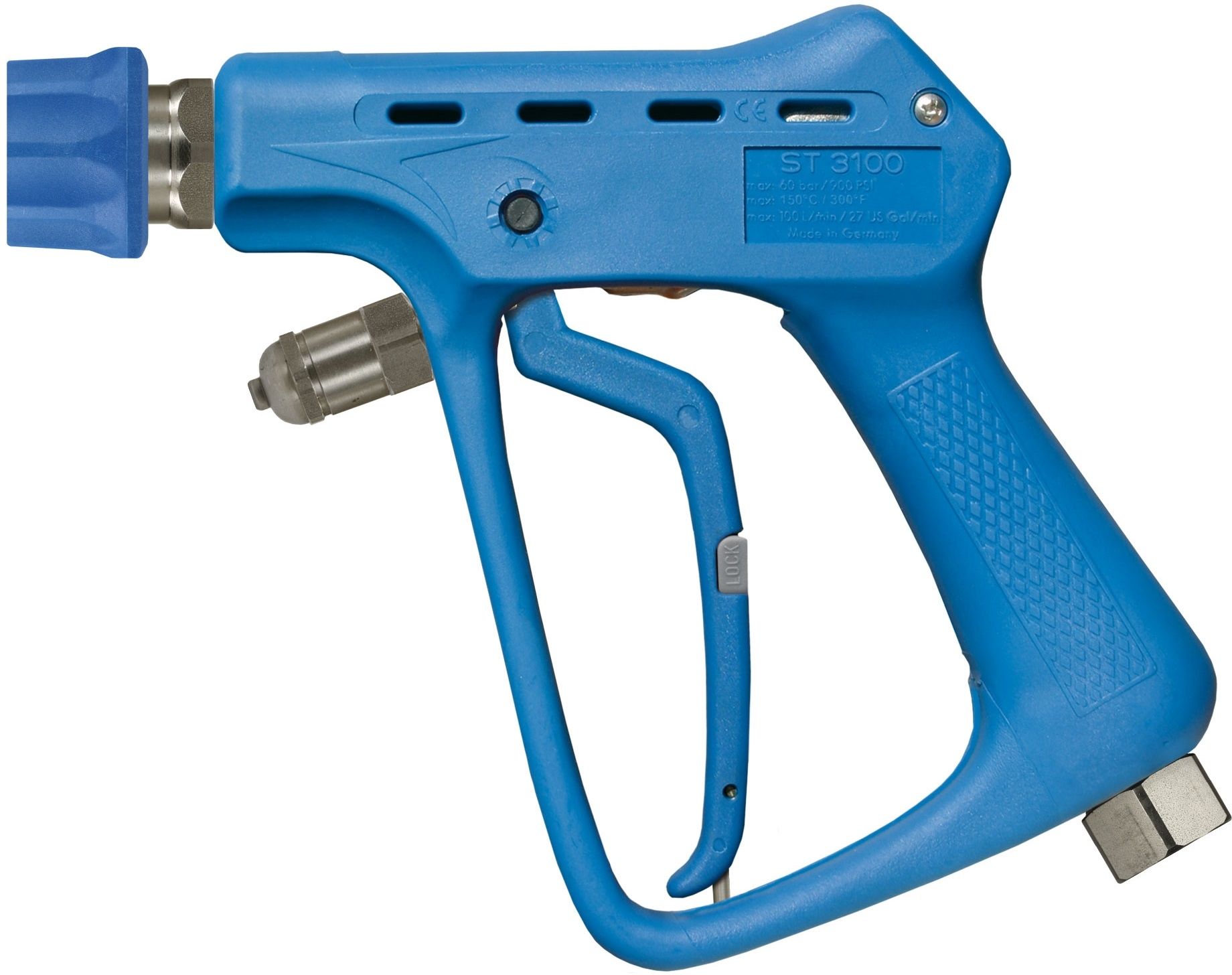 ST3100 Foam Gun SS 1/2" F x QC with Cover