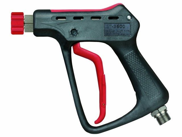 Suttner ST3600 Ultra High-Pressure Wash Gun – 500 Bar, M22 Male Inlet x M22 Female Outlet