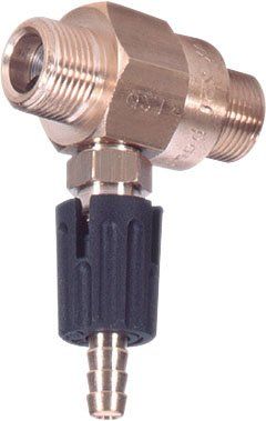 Adjustable Chemical Injector M22M – 12–18 L/min, 280 Bar Brass Pressure Washer Injector