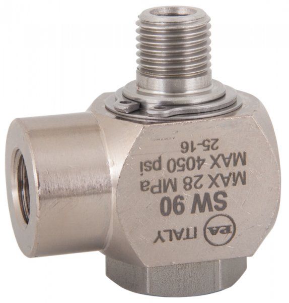 SW90 90° Swivel 1/4" MALE - 1/4" FEMALE