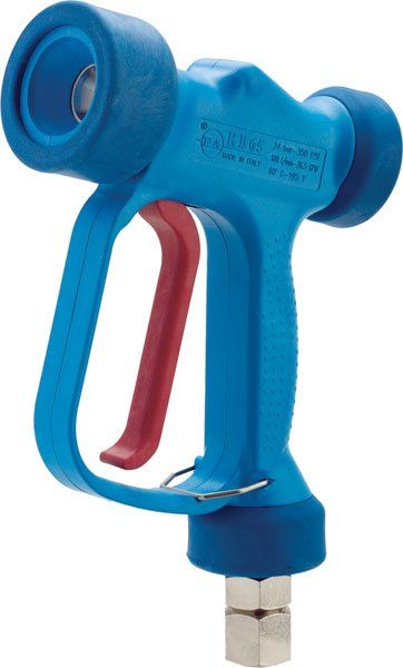 PA RB65 Brass Low Pressure Wash Gun – 60 L/min Food Industry Washdown Gun