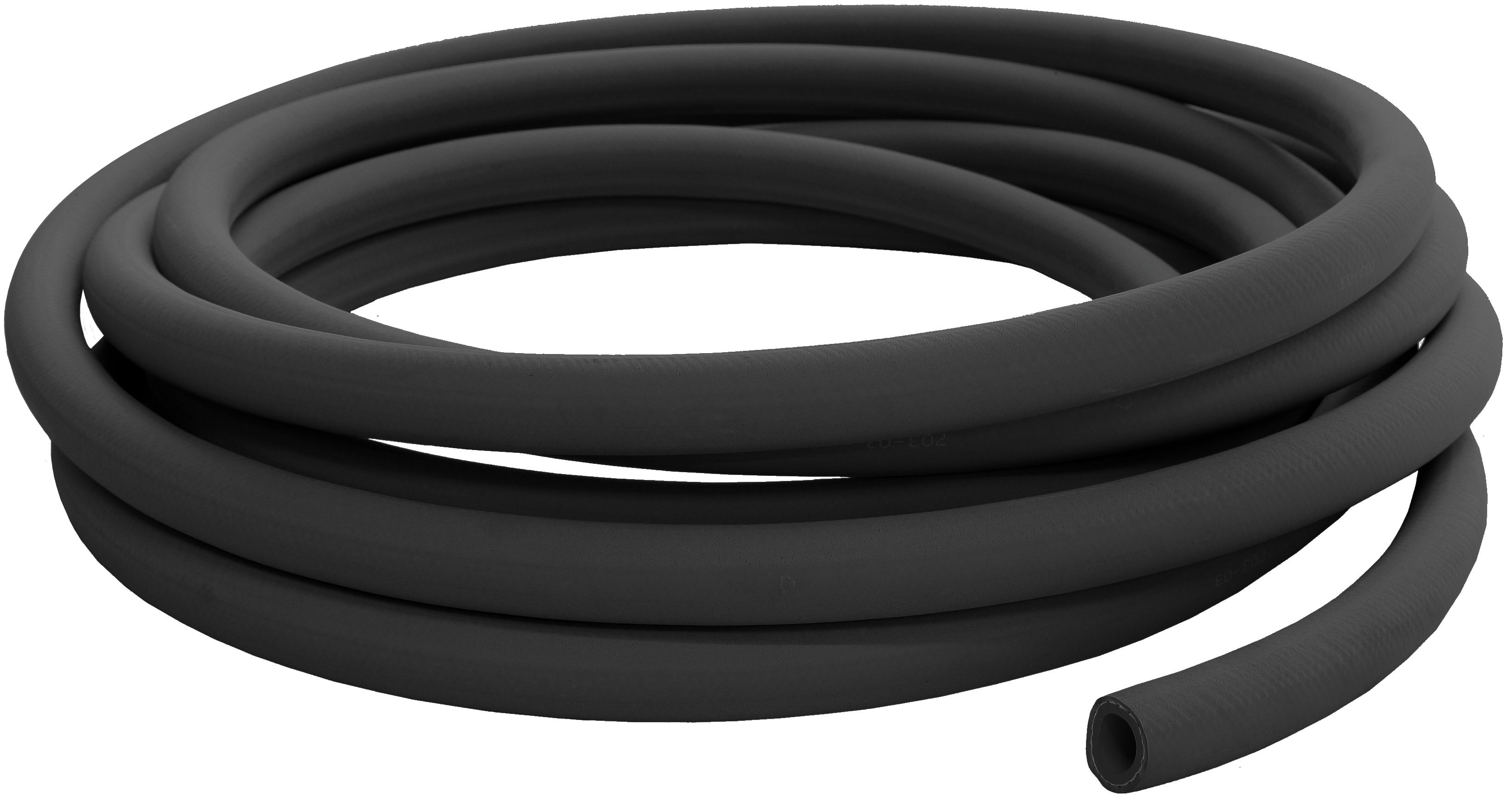 Black Technobel PU, 6mm Low Pressure Hose, 50m Roll