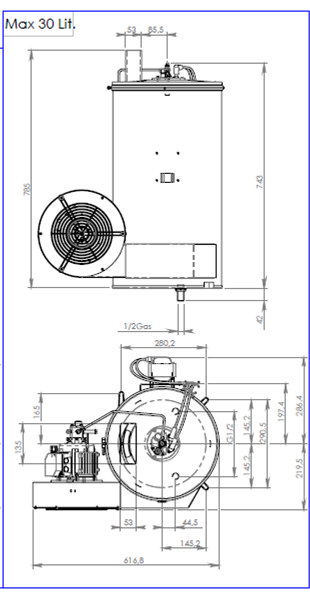Mazzoni Boiler 30L, 12V – image 2