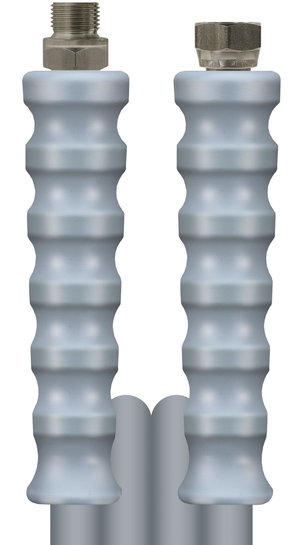 Greyflex 10m High Pressure Hose, 275 Bar, DN10, Stainless Steel 3/8" M x 3/8" F