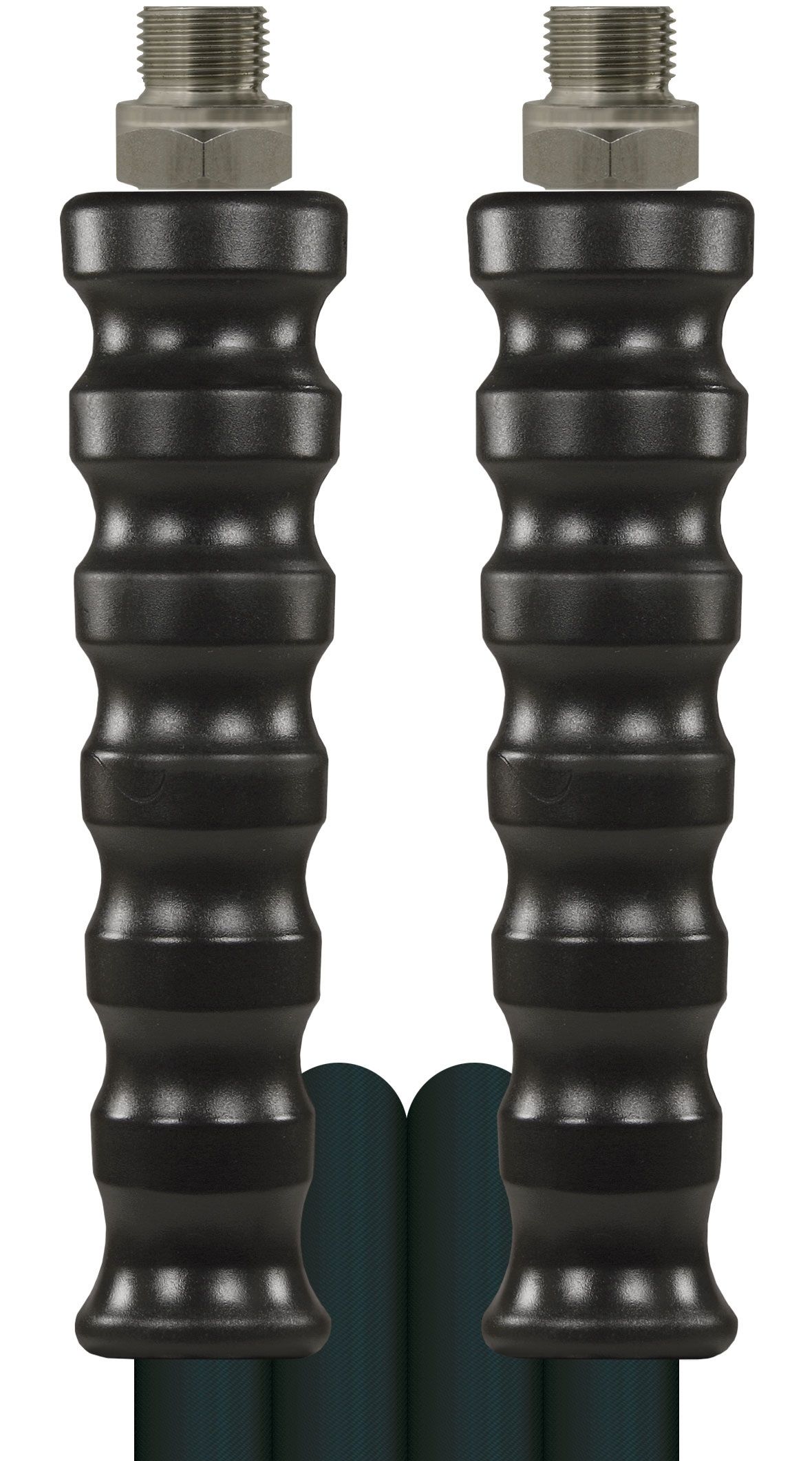 Black 10m high pressure hose – DN8 – 315 bar