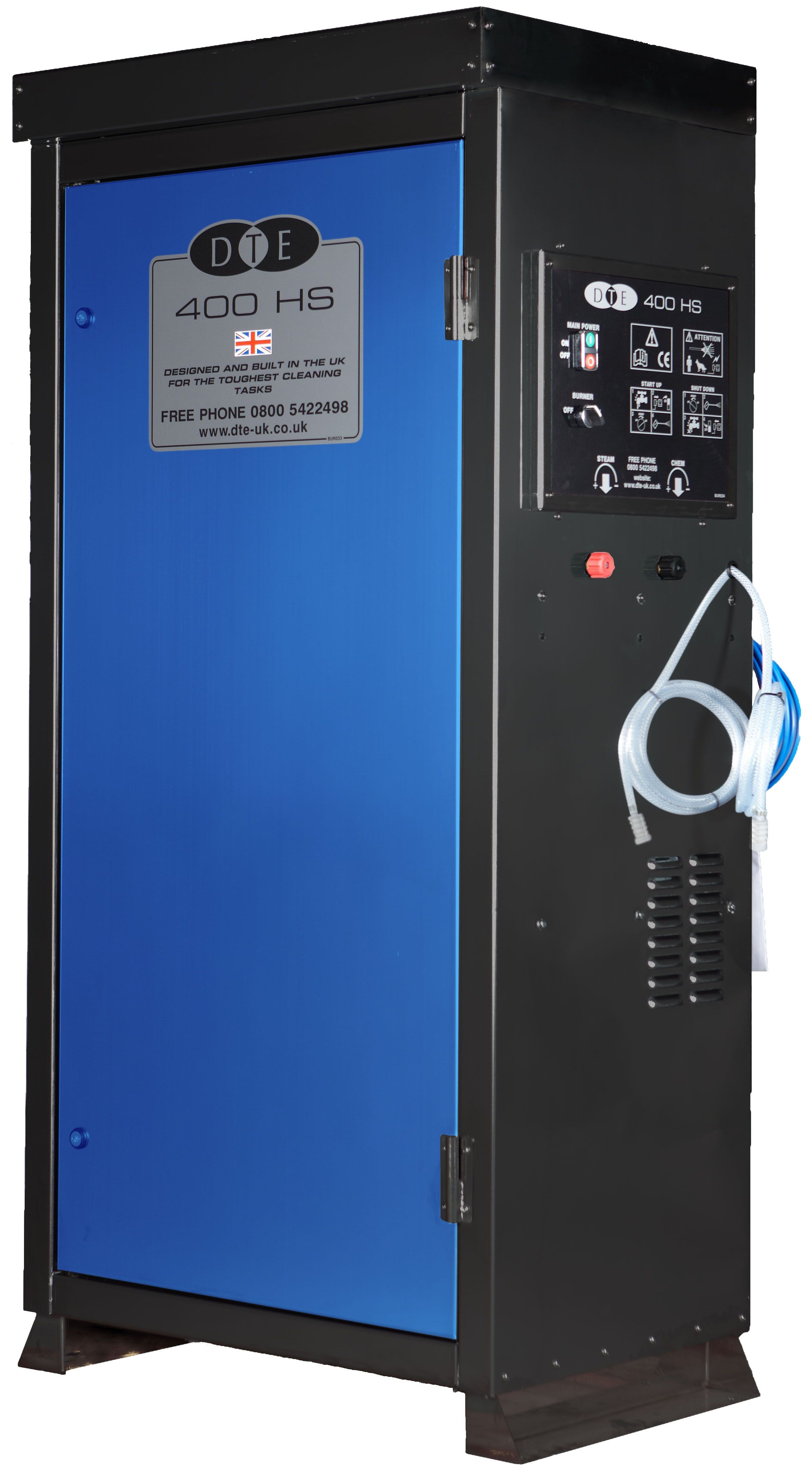 Nilfisk DTE 400HS Hot Static Pressure Washer – Industrial Cleaning Machine